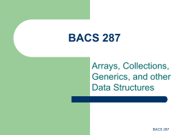 BACS 287 - Monfort College of Business