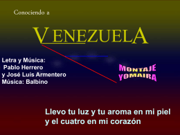 Conociendo VENEZUELA - Inicio