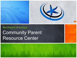 Community Parent Resource Center