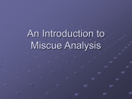 An Introduction to Miscue Analysis