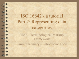 ISO 16642 - TermSciences