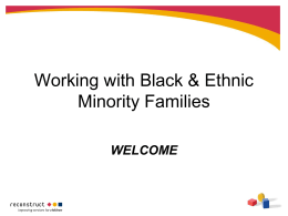 Working with Black Families