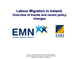 Labour Migration in Ireland: Overview of Trends and …