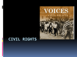 Civil Rights - Southeast Missouri State University