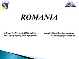 LIVING AND WORKING IN ROMANIA
