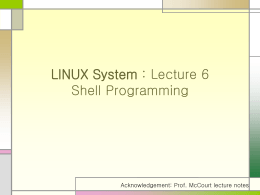 LINUX System (English