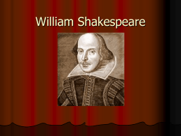 William Shakespeare - Conejo Valley Unified School District