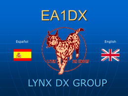 EA1DX