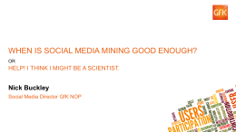Political Innovation Social Media Mining
