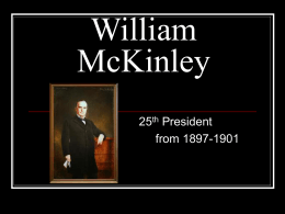 William McKinley - CHSAPUSH