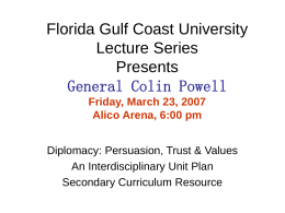 Gorbachev - Florida Gulf Coast University