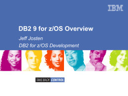 DB2 9 for z/OS Overview