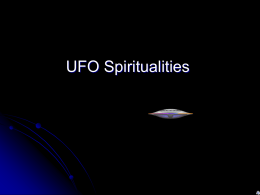 UFO Spiritualities - Memorial University of Newfoundland