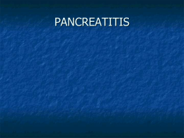 Pancreatitis - rolandoramirez