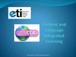 Content and Language Integrated Learning in Higher …