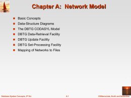 Chapter A: Network Model - Avi Silberschatz's Home Page