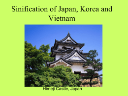 Sinification of Japan, Korea and Vietnam - DeMott