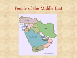 People of the Middle East - University of Missouri–St. …