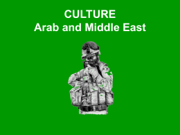 IF YOU LEARN NOTHING ELSE ABOUT ARAB CULTURE