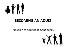 BECOMING AN ADULT - Upper Grand District School Board