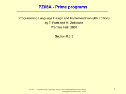 PZ08A - Prime programs