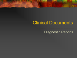 Clinical Documents - University of Florida