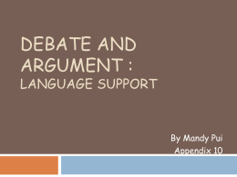 Persuasion: Language of Cause and Effect