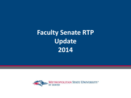 Presentation Title - Metropolitan State University of …
