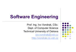 Software Engineering ver. 4