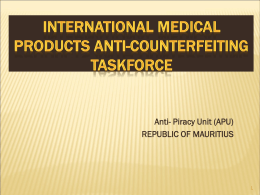 INTERNATIONAL MEDICAL PRODUCTS ANTI …