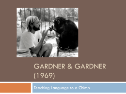 Gardner & Gardner (1969) - Totton College