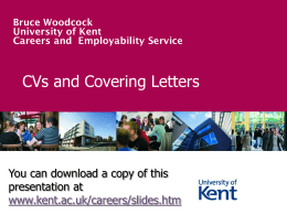 Computing Employers - University of Kent