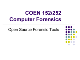 Computer Forensic Analysis