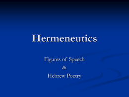 Hermeneutics - Berachah Bible