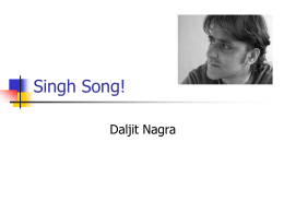 Singh Song! - Wikispaces