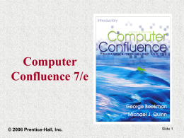 Computer Confluence 6/e