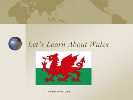 PowerPoint Presentation - Let’s Learn About Wales