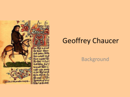 Geoffrey Chaucer - Pearland Independent School District