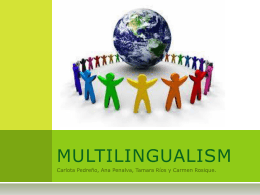 MULTILINGUALISM - Proyecto Webs