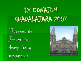 IX CONAJUM GUADALAJARA 2007