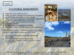 Diapositiva 1 - RUFA - Rome University Of Fine Arts