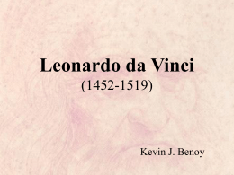 Leonardo da Vinci (1452