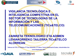 Diapositiva 1 - Euskadi+innova