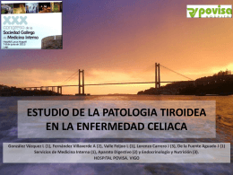 ESTUDIO DE LA PATOLOGIA TIROIDEA EN LA …