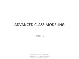 INTRODUCTION ,MODELING CONCEPTS,CLASS MODELING