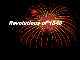Revolutions of 1848 - Hinsdale South High School