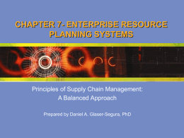CHAPTER 1 INTRODUCTION TO SUPPLY CHAIN …