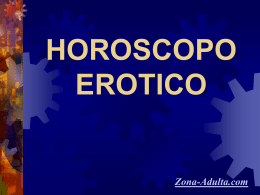 Horoscopo Erotico