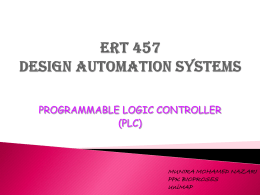ERT 457 DESIGN AUTOMATION SYSTEMS