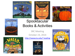 Spooktacular Books & Activities